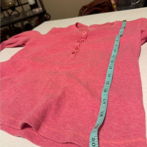 Lot of 2 L.L. BEAN W MED. Plaid Flannel Fleece Lined But Down & Waffle knittop - Picture 13 of 13